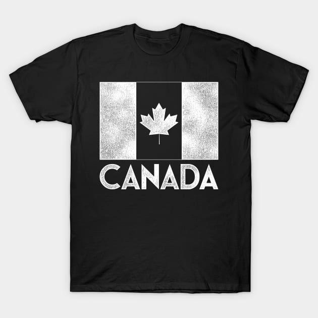 Canada Flag Vintage Canadian T-Shirt by shirtsyoulike